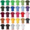 t shirt color chart - Bleachers Store