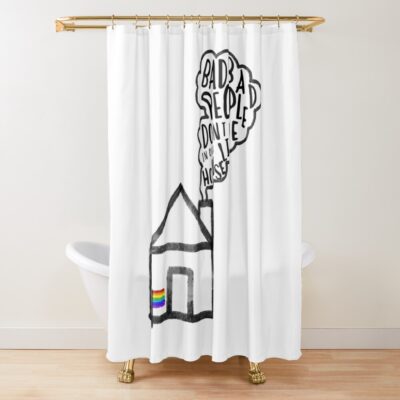 Loves Basket And Bleachers Music Shower Curtain
